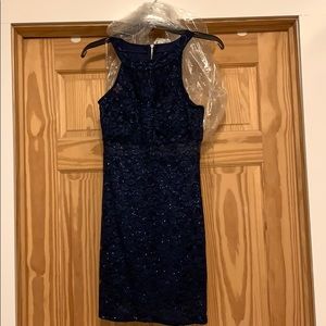 Trixxi Navy Blue Cocktail or Dance Dress